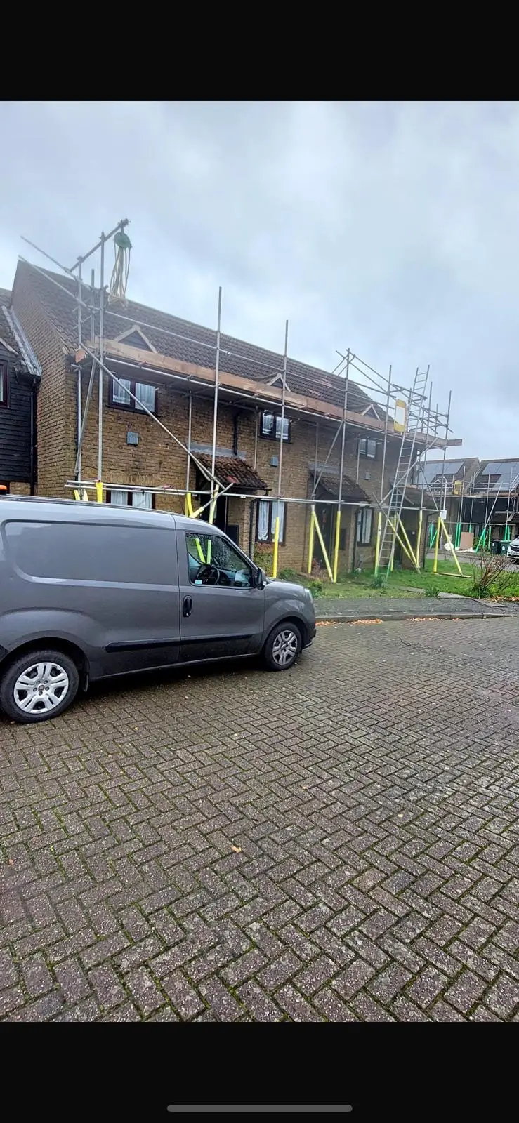 Safe and reliable domestic scaffolding services Dartford & Kent for homes