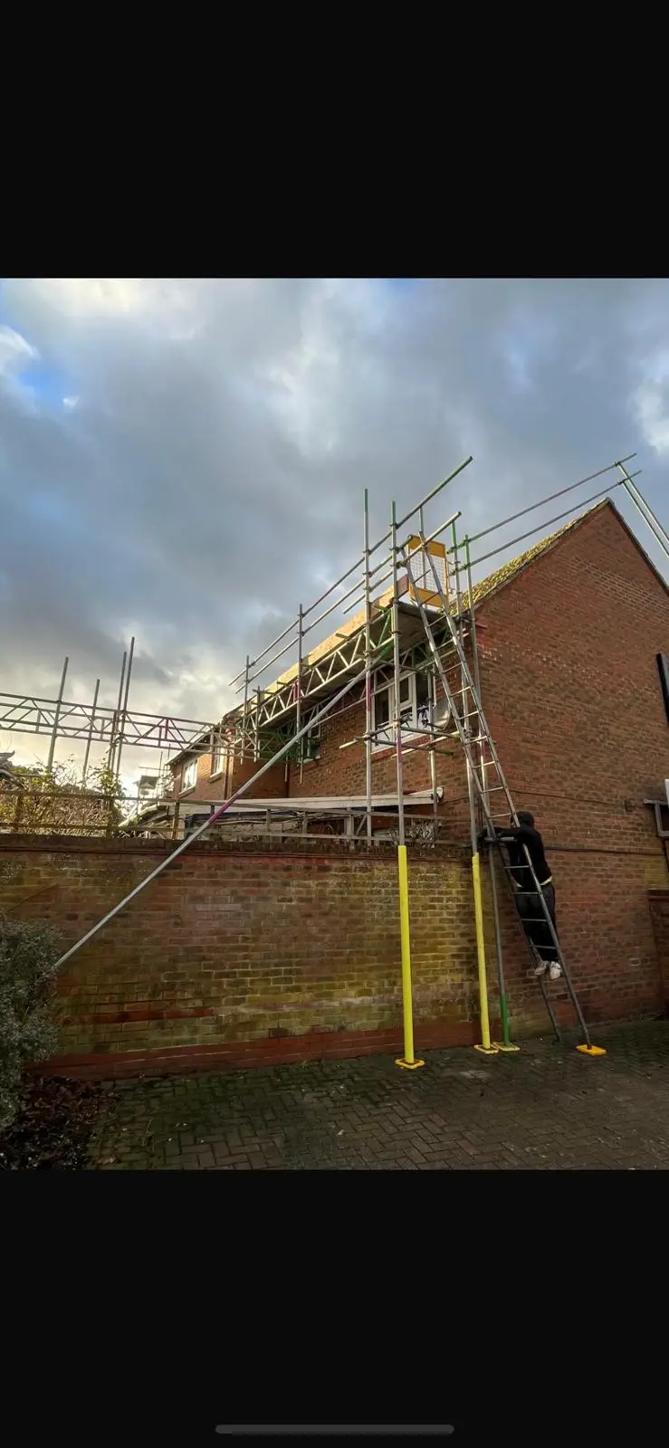 Trusted domestic scaffolding services Dartford & Kent for extensions and loft work