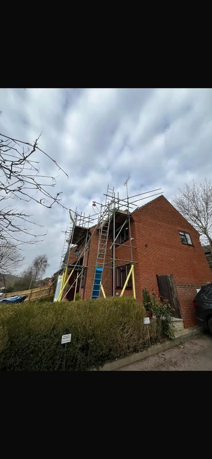 Domestic scaffolding services Dartford & Kent ensuring secure access to your property