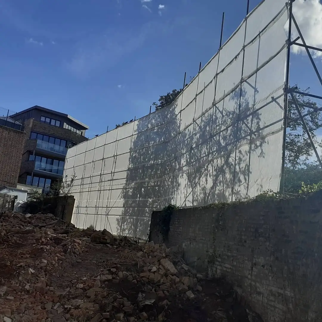 Temporary shoring scaffolds in Dartford ensuring structural safety by PRS Scaffolding